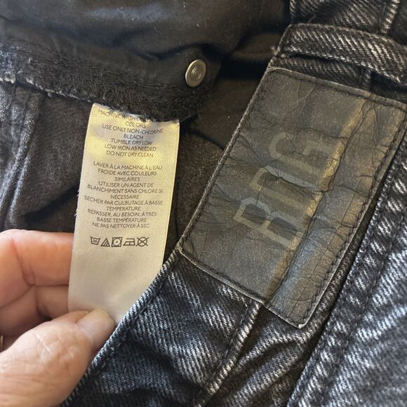 BDG Big Jack Workpant Fit Jean Sz. 32 Relaxed Fit Spider Web Black Neon Green - Picture 11 of 13